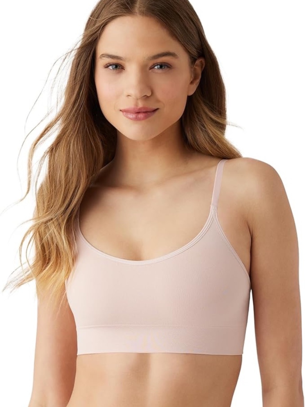 B.tempt'd by Wacoal Women's Comfort Intended Bralette Rose Smoke , Size: Small